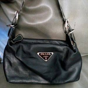 Black prada purse